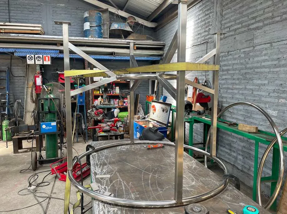 Fabricación en acero inoxidable